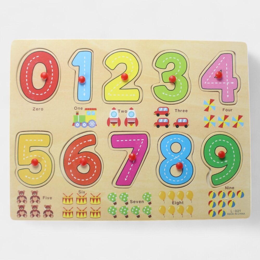 Puzzle de Botón de Numeración