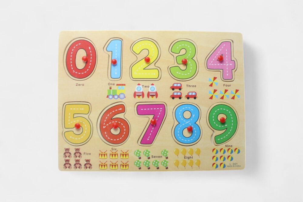 Puzzle de Botón de Numeración